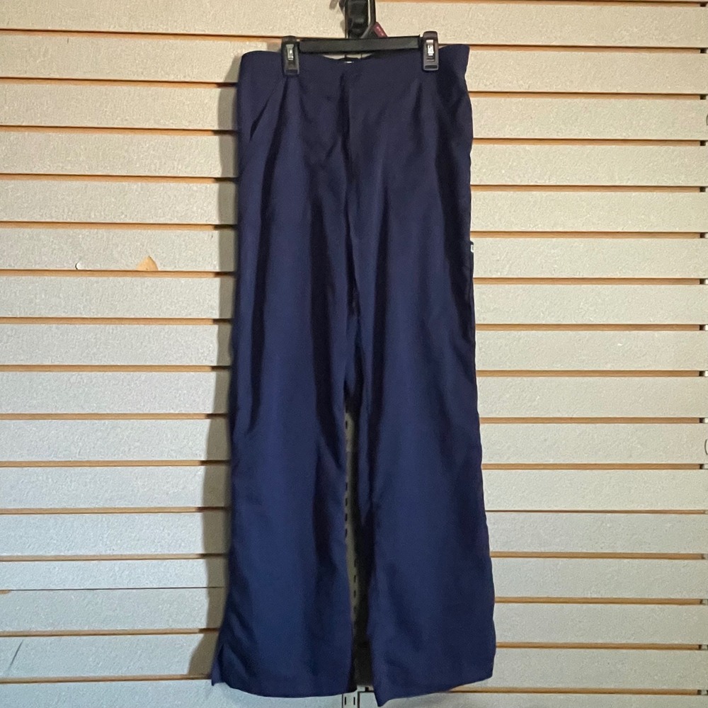 Greys Anatomy by Barco Navy Blue Scrub Pants Small Drawstring Cargo Nursing‎ S